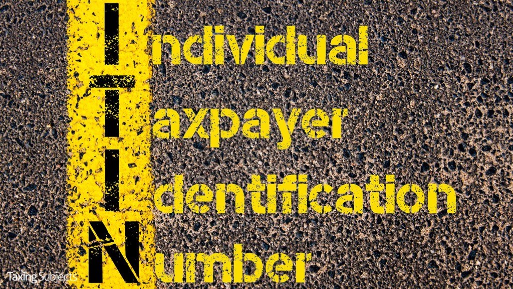 Taxpayers with Expiring ITINs to be Notified