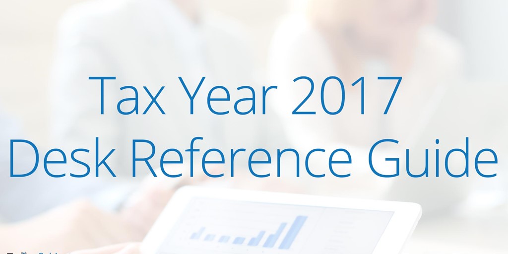 Tax Year 2017 Desk Reference Guide - Taxing Subjects