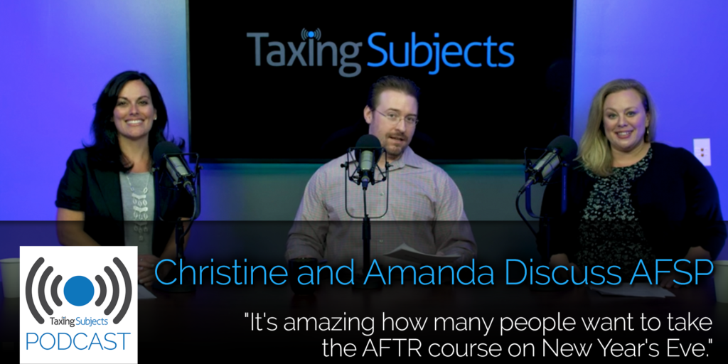 Christine and Amanda Discuss AFSP – EP11