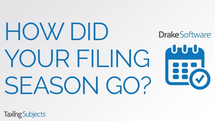 “How Did Your Filing Season Go?” Survey Results
