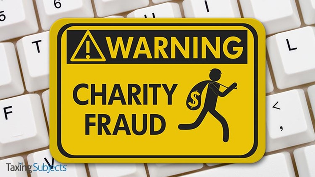 It’s International Charity Fraud Awareness Week