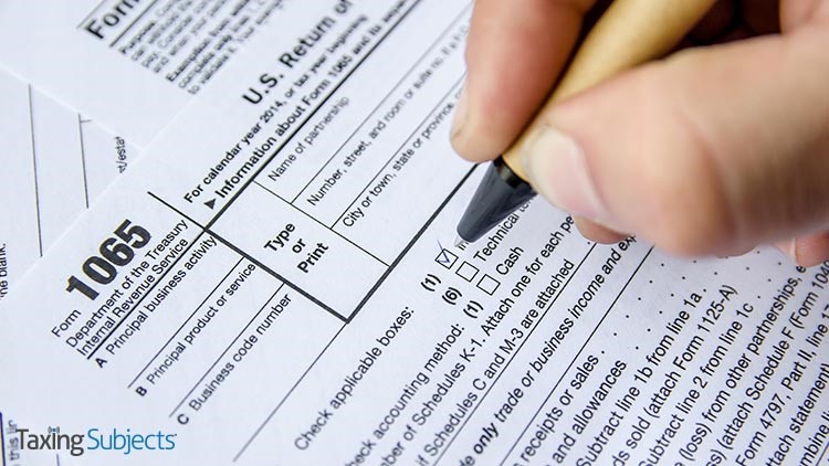 IRS Releases Draft Partnership Form to Provide Greater Clarity
