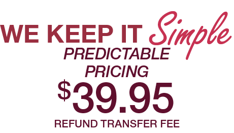 Refund Advantage pricing