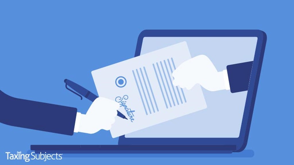 More IRS Forms Go Digital for Contact-Free Signature Options