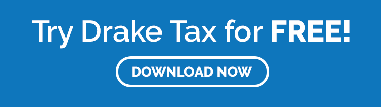 Try Drake Tax for FREE! Download Now