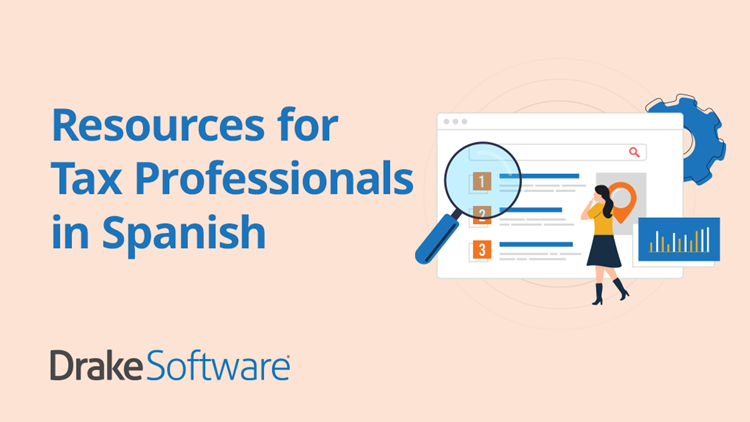 Drake Tax Spanish Software Resources for Tax Professionals